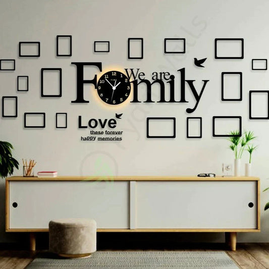 Family Wall Clock